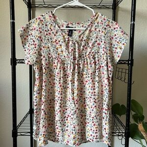 GAP Multicolor Floral Blouse